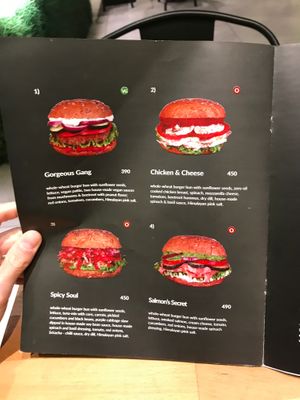 Menu page 19 at Green & Protein in Tirana