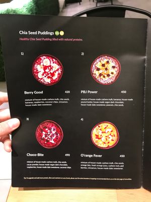 Menu page 22 at Green & Protein in Tirana