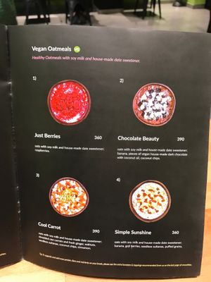 Menu page 23 at Green & Protein in Tirana