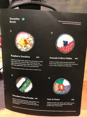 Menu page 21 at Green & Protein in Tirana