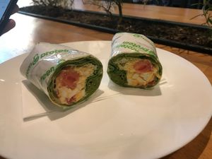 cool egg wrap (Vegetarian) at Green & Protein in Tirana