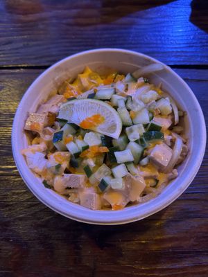 Malibu bowl  at Tropicali in Big Bear Lake