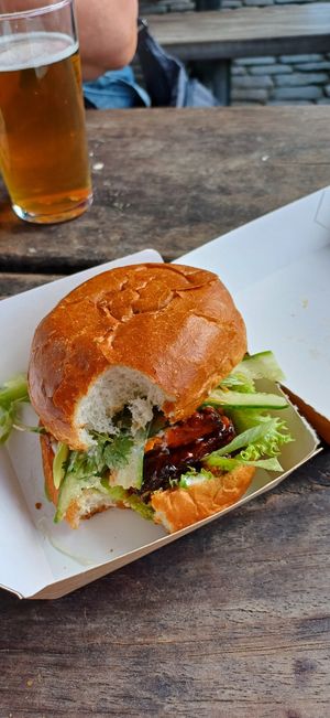 TEMPEH BURGER at Souls - Torvehallerne in Copenhagen