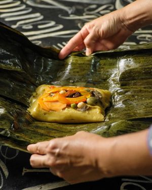 Hayaca at La Suculenta in Guayaquil