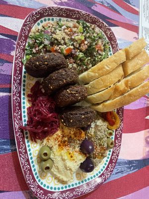 Mediterranean starter to share  at La Suculenta in Guayaquil