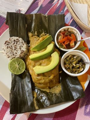 Traditional dish   at La Suculenta in Guayaquil