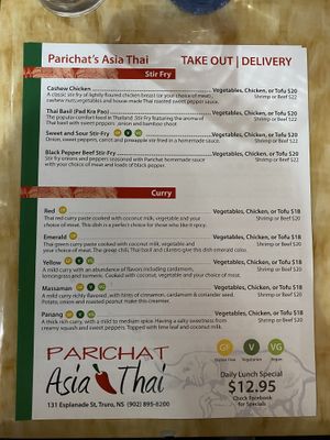  #Veganuary at Parichat's Asia Thai in Truro