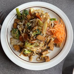 Sweet Soy Noodles (Pad See Ew)  at Parichat's Asia Thai in Truro