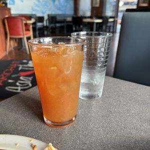 Iced tea  at Parichat's Asia Thai in Truro