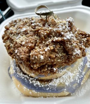 Cajun with hot honey   at Hail Snail in Portland