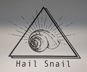 logo at Hail Snail in Portland