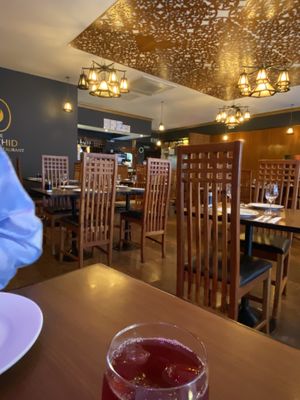 Beautiful atmosphere  at The Orchid Vegan Restaurant in York