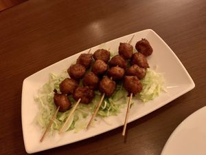 Vegan lamb balls- starter   at The Orchid Vegan Restaurant in York