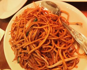 🍜  at The Orchid Vegan Restaurant in York