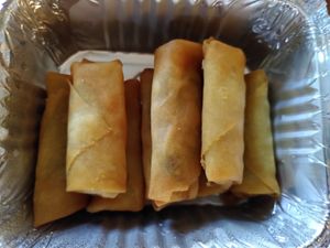 Spring rolls - takeaway(June 2022) at The Orchid Vegan Restaurant in York