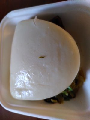 Bao bun - takeaway (June 2022) at The Orchid Vegan Restaurant in York