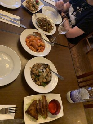 Lots of choices   at The Orchid Vegan Restaurant in York