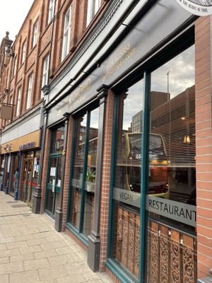 Outside   at The Orchid Vegan Restaurant in York