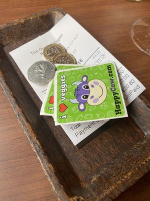 Tip….love HappyCow   at The Orchid Vegan Restaurant in York