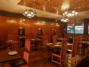 Interior at The Orchid Vegan Restaurant in York