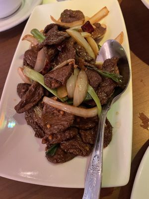 Beef but not beef   at The Orchid Vegan Restaurant in York