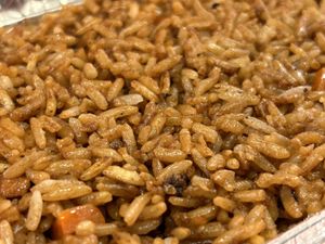 Shiitake fried rice   at The Orchid Vegan Restaurant in York