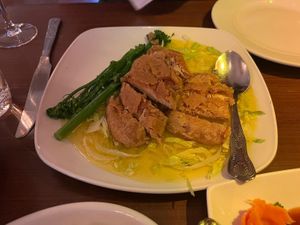 Lemon ‘chicken'  at The Orchid Vegan Restaurant in York