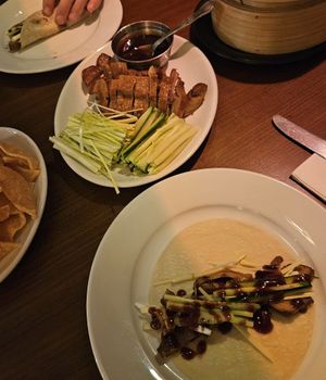 Aromatic vegan duck at The Orchid Vegan Restaurant in York