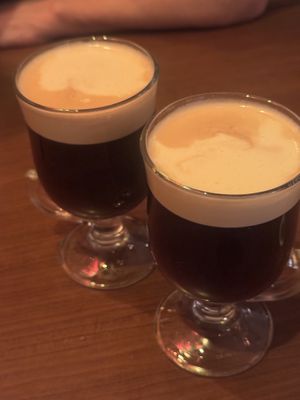 Vegan Calypso coffees   at The Orchid Vegan Restaurant in York