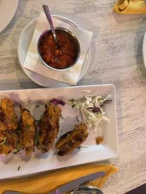 Vegetarian Pakora   at Tandoori Hut in Tenerife