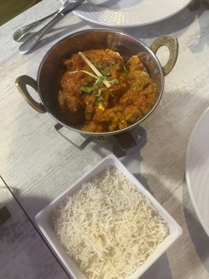 Soya meat madras  at Tandoori Hut in Tenerife