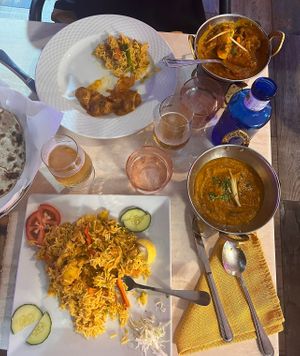   at Tandoori Hut in Tenerife