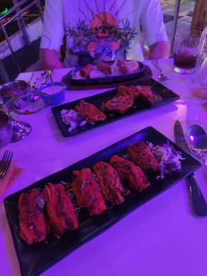 Veg pakoras at Tandoori Hut in Tenerife