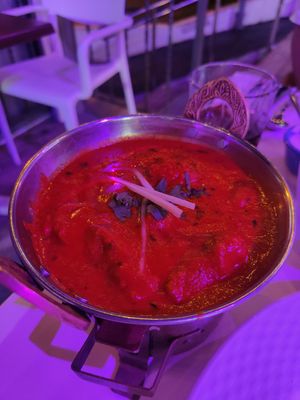 Soya meat madras at Tandoori Hut in Tenerife