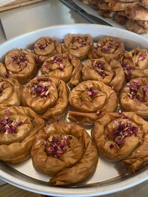 Baklava  at Tammy's Borek in Preston