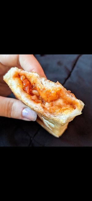 Vegan fire breather at Tammy's Borek in Preston