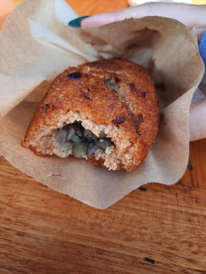 Lentil kofta at Tammy's Borek in Preston