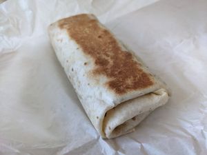 Scrambled tofu wrap at KD's Vegan Takeaway in Townsville