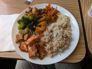 Buffet selections at Masao's Kitchen in Waltham