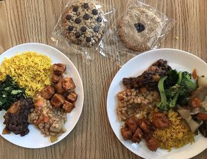 Some vegan cookies and pastries are typically sold at Masao’s too at Masao's Kitchen in Waltham