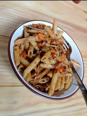 Tomato Sauce Pasta at The 7 Life Cafe in Rishikesh