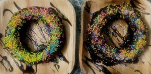 Doughnut at The 7 Life Cafe in Rishikesh