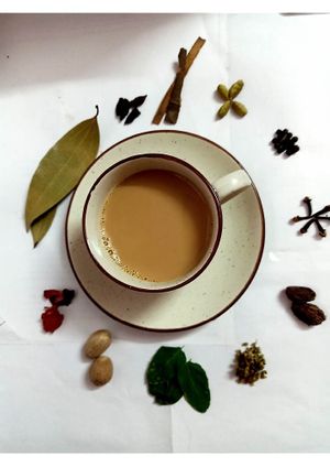Masala Chai at The 7 Life Cafe in Rishikesh
