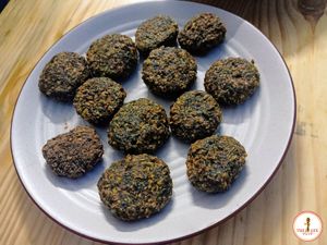 Quinoa Patty at The 7 Life Cafe in Rishikesh