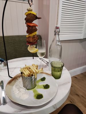 Vegan Kebab at Vertigo in Salford