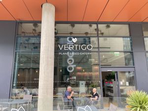 Cute and fresh Veg vegan eatery in the Quays at Vertigo in Salford