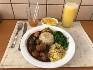 Feijoada at Broto de Primavera in Sao Paulo