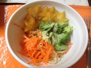 Salad of the day. at Broto de Primavera in Sao Paulo