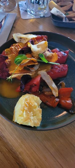 De watermeloen steak at De Waldhoorn in Otterlo