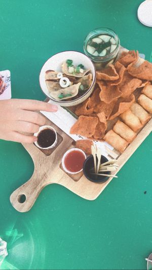 Oosters vega platter  at De Waldhoorn in Otterlo